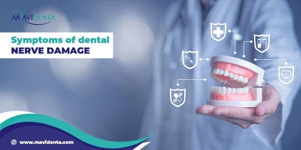 symptoms of dental nerve damage