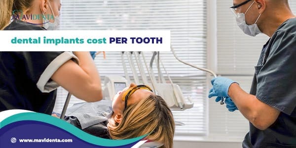 dental implants cost per tooth